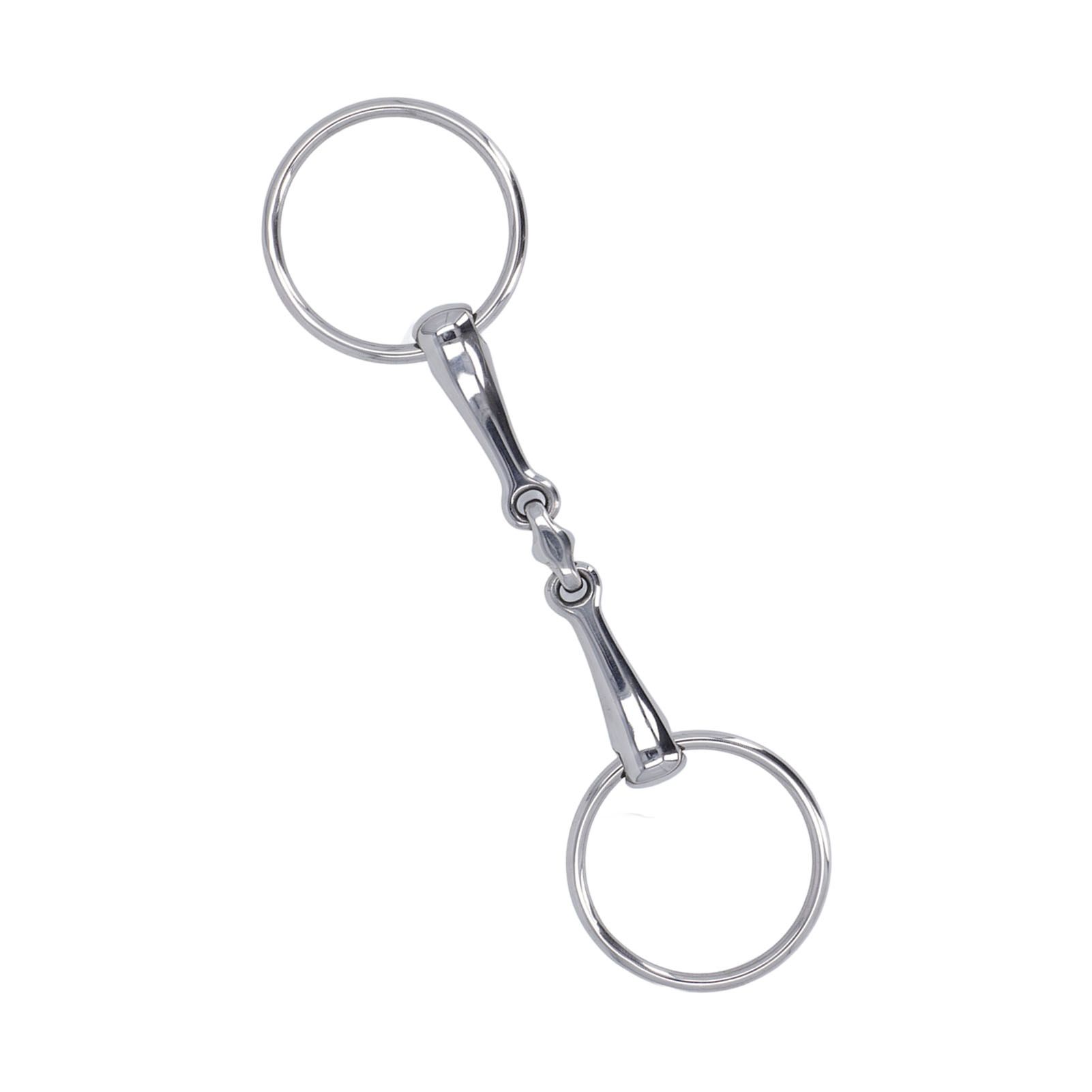 Horse Snaffle Stainless Steel Flexible Jointed Wearable Rust Proof O Ring Horse Mouth… image 6
