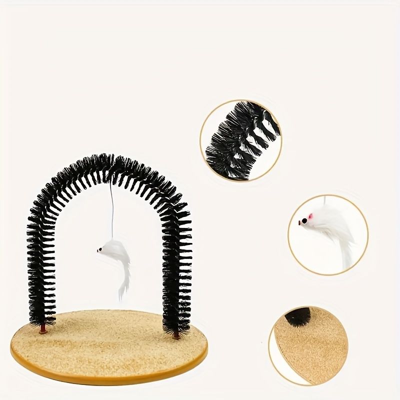 Cat grooming and scratching toys that cats can't resist - Cat Arch Self-Groomer… image 3