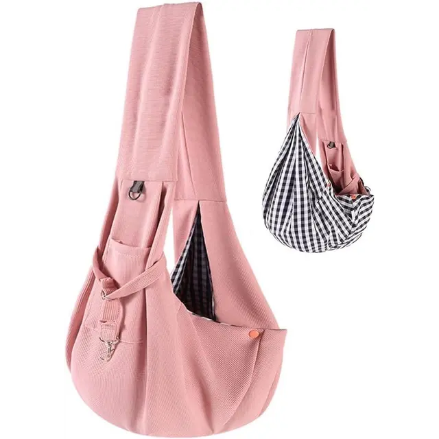 Dog Carrier Bag free travel safety bag, Pink