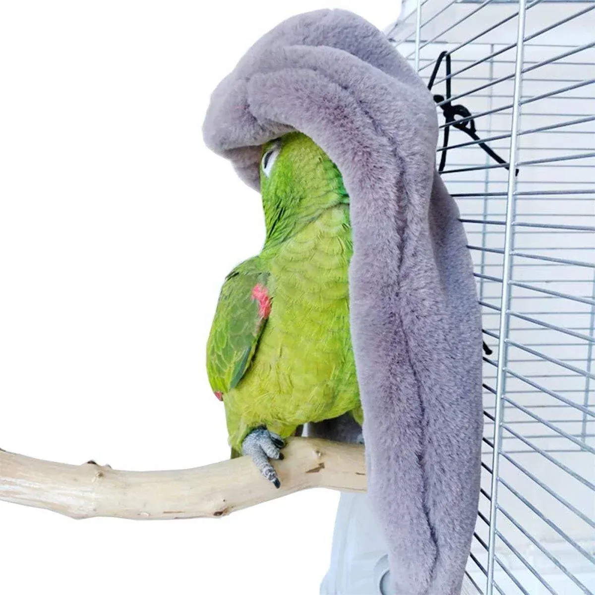Cozy Bird Blanket Shawl Parrot Snuggle Cabin Plush Hanging Cotton Nest Bedding… image 11