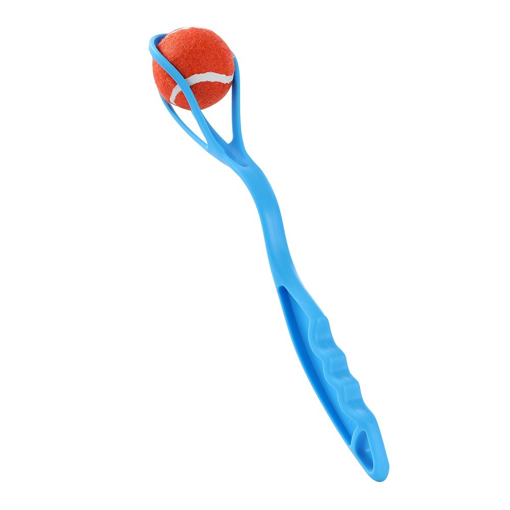YES4PETS 4 x Pet Dog Puppy Tennis Ball Launcher Interactive Fetch Toy Thrower image 2