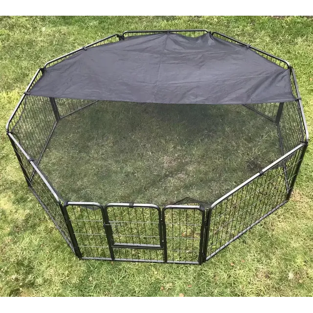 YES4PETS 60 cm Heavy Duty Pet Dog Puppy Cat Rabbit Exercise Playpen Fence With Cover