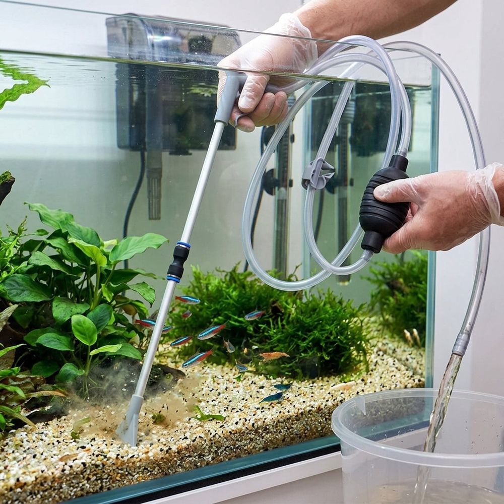 Large Aquarium Siphon Vacuum image 4