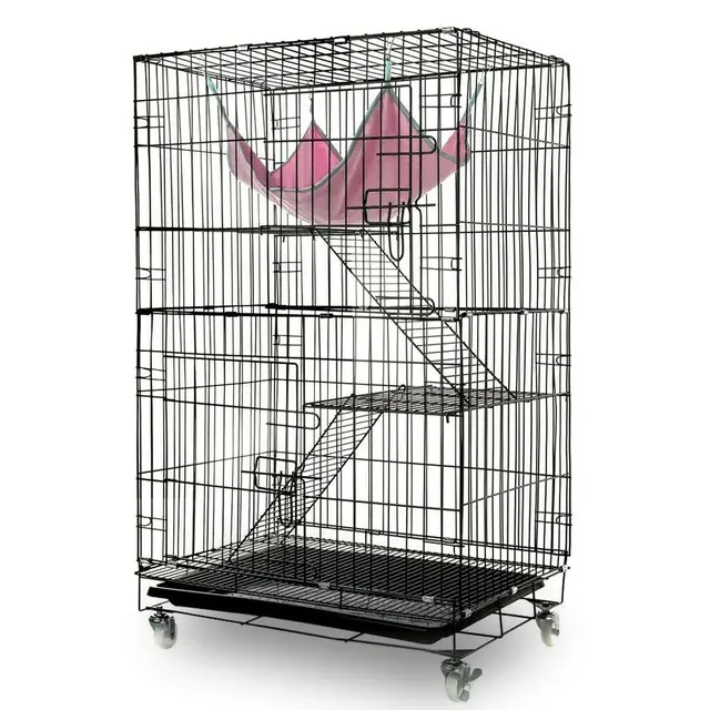 3 Level Rabbit Bird Cage Ferret Parrot Aviary Cat Rat Aviary Budgie Hamster Pet Cages…