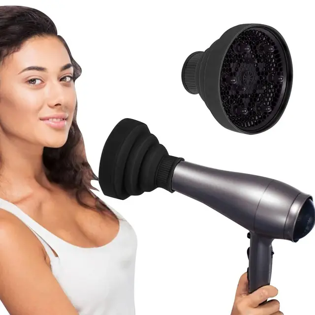 Universal Collapsible Hair Dryer Diffuser Attachment- Salon Grade tool