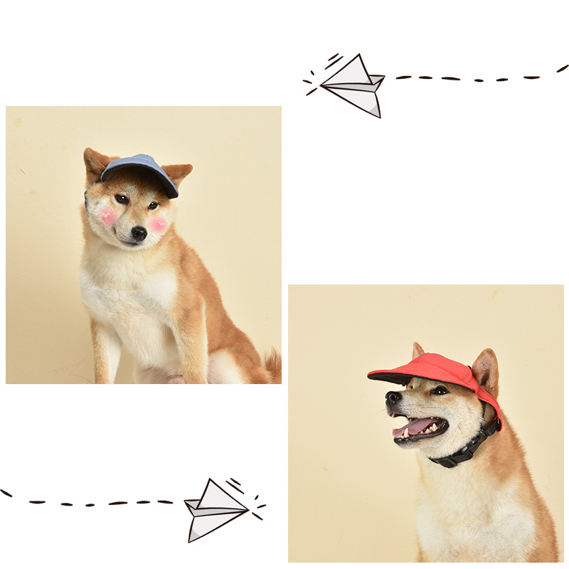 Size S Light Blue Adjustable Pet Baseball Cap for Cats and Dogs - Cute Sun Protection… image 2