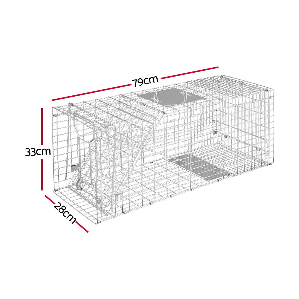 Gardeon Animal Trap Cage Possum 79x28cm image 3