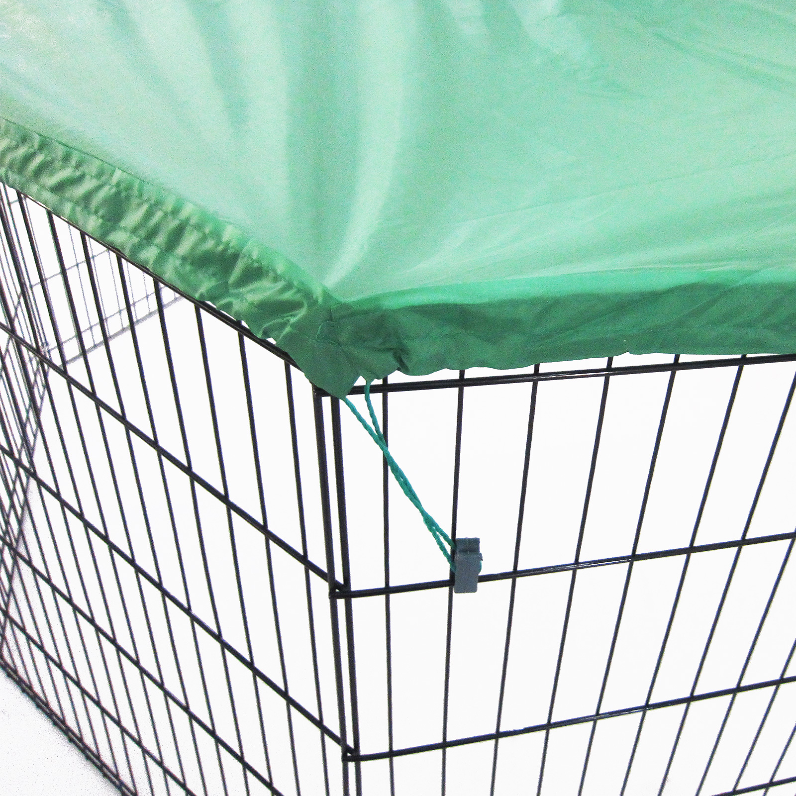 Net Cover Green for Pet Playpen Dog Cage 36in image 5