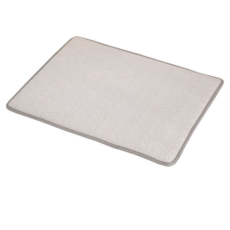 Cooling Pet Mat with Breathable Ice Silk Surface and Thick High-Elastic Foam…, Grey, L
