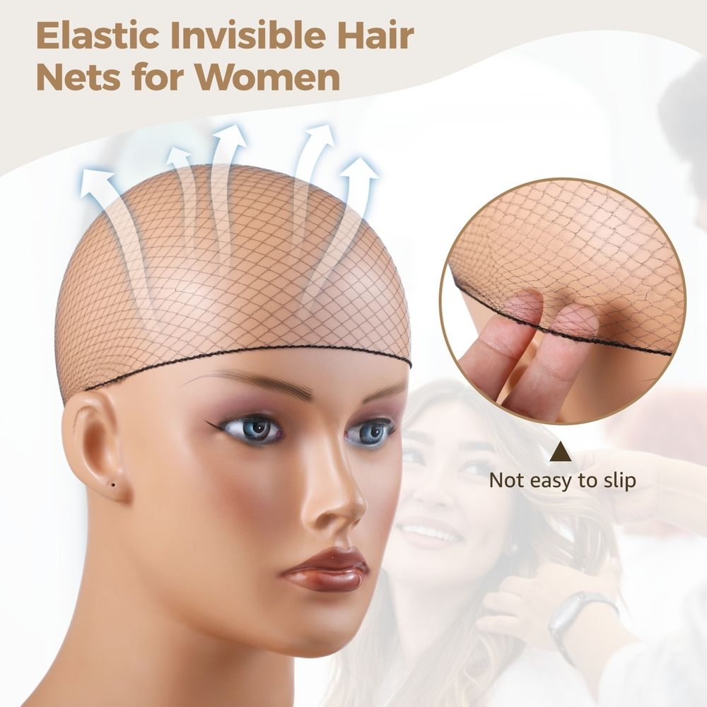 400PCS Hair Nets for Women image 3