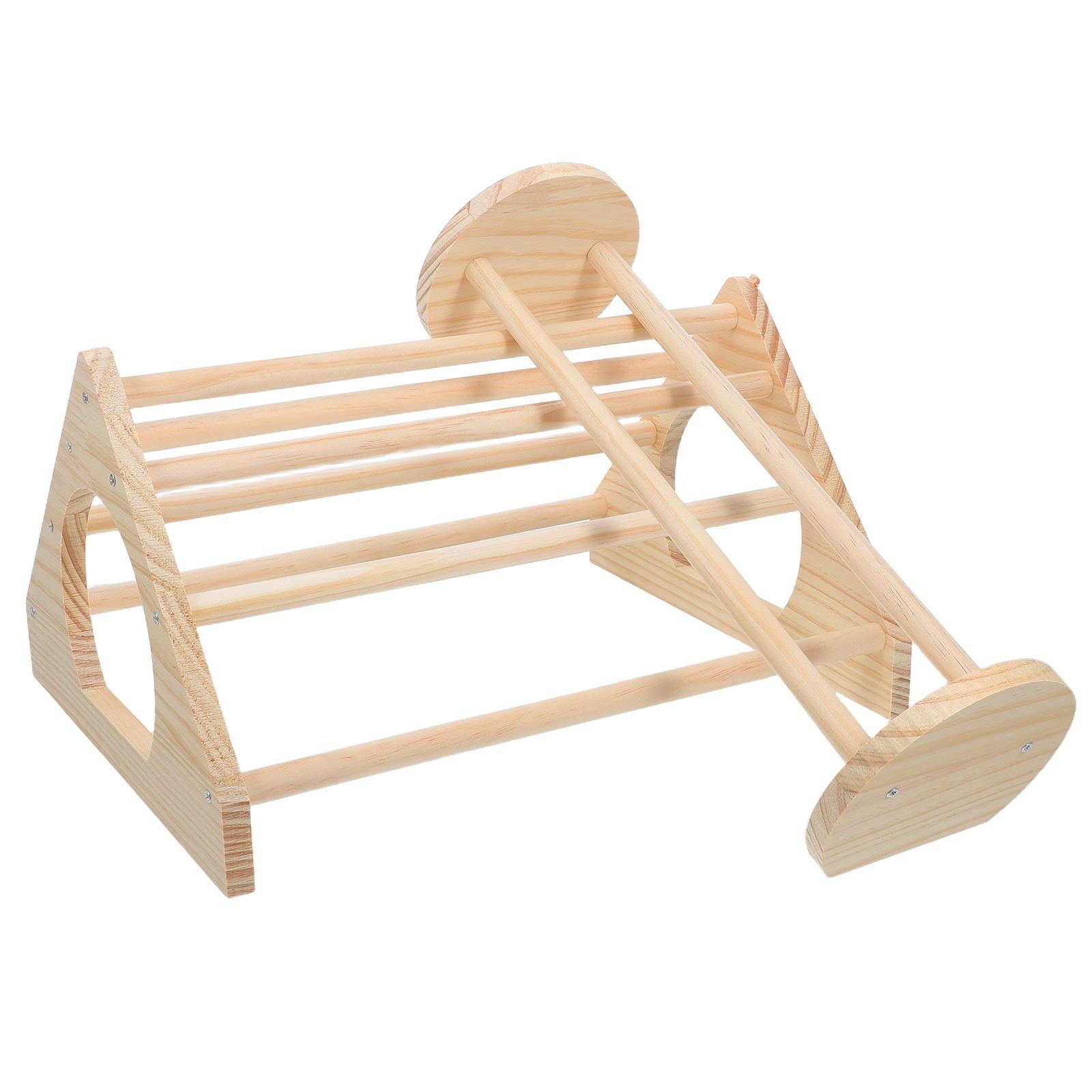 Set of 2 Adjustable Wooden Roosting Bars for Chickens