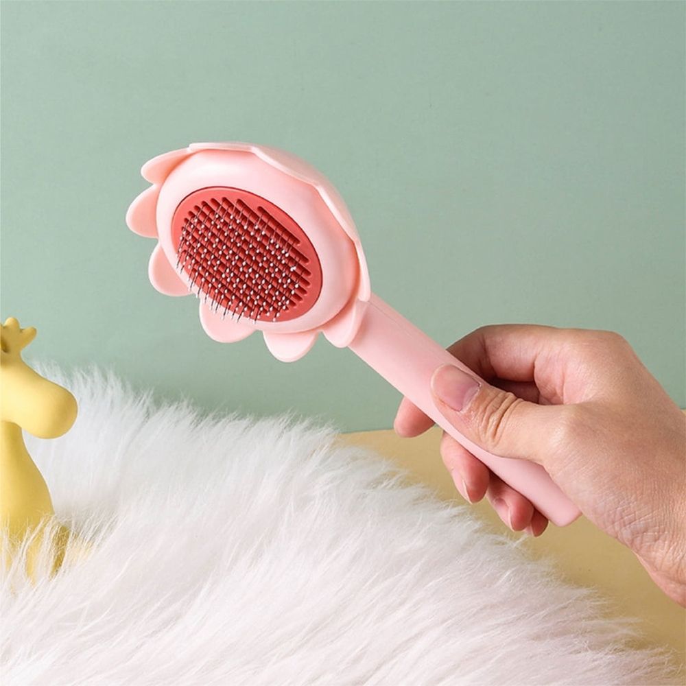 Pet Hair Removal Comb Brush Cleaning Slicker Brush for Cats Dog Hair Scraper Pet… image 3
