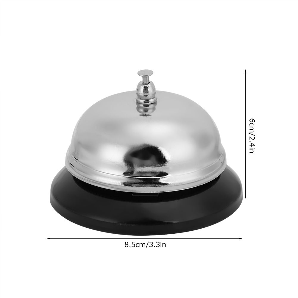 3Pcs Stainless Steel Desktop Service Call Ring Bell for Hotel Restaurant Reception… image 12
