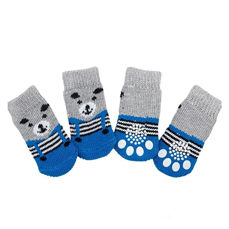 Dog Socks Non-Slip Grip Slip Anti-Slip - Puppy Cat Pet Shoes Slippers M Size - Yellow… image 11
