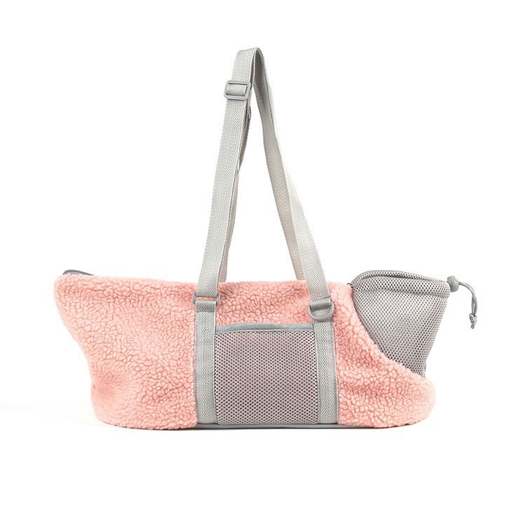 Cozy Winter Pet Carrier for Small Dogs and Cats — Warm Fleece-Lined Travel Bag…, Grey image 11