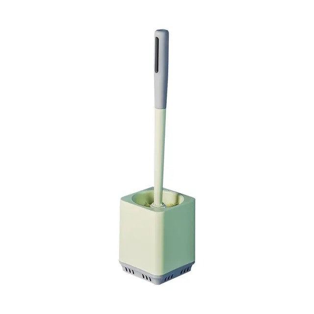 toil brush for Dead Corner Cleaning with Long Handle Plastic Soft Bristle Brush S with…