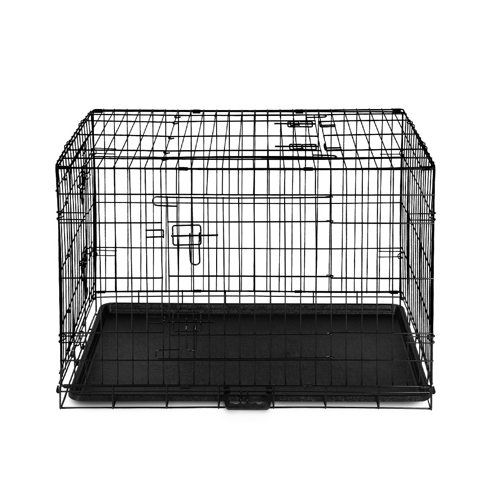 i.Pet 36" Dog Cage Crate Kennel 3 Doors image 3