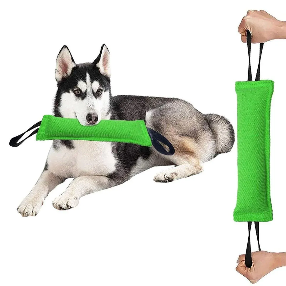 Cloth Bite Stick Teether Dog Training Bite Stick Durable Chew Toy for Pets image 10