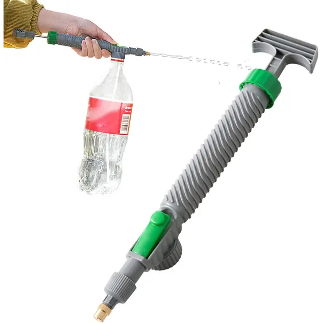 Handheld Sprayer - High Pressure Air Pump Manual Sprayer with Adjustable Nozzle…