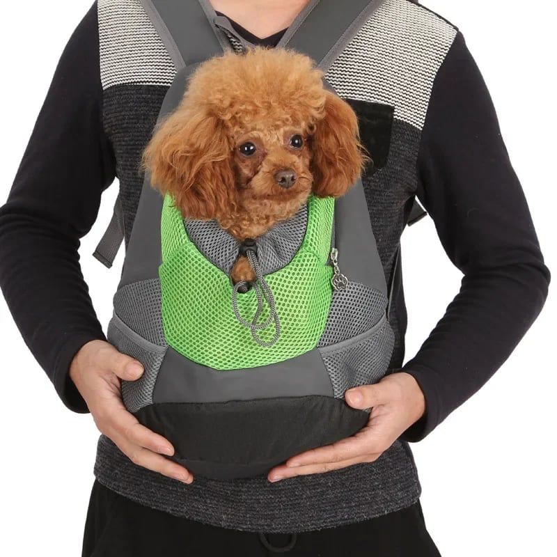 Ventilated Small Pet Carrier Backpack – Hands-Free Nylon Travel Bag with Adjustable… image 6