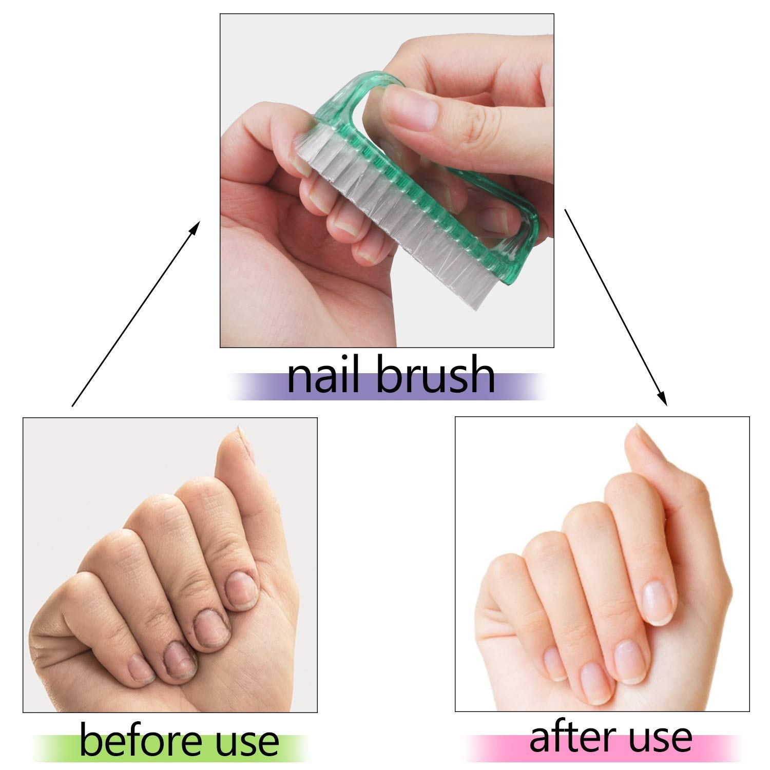 4PCS Wide Tooth Detangling Comb, Large, 4 Piece image 4