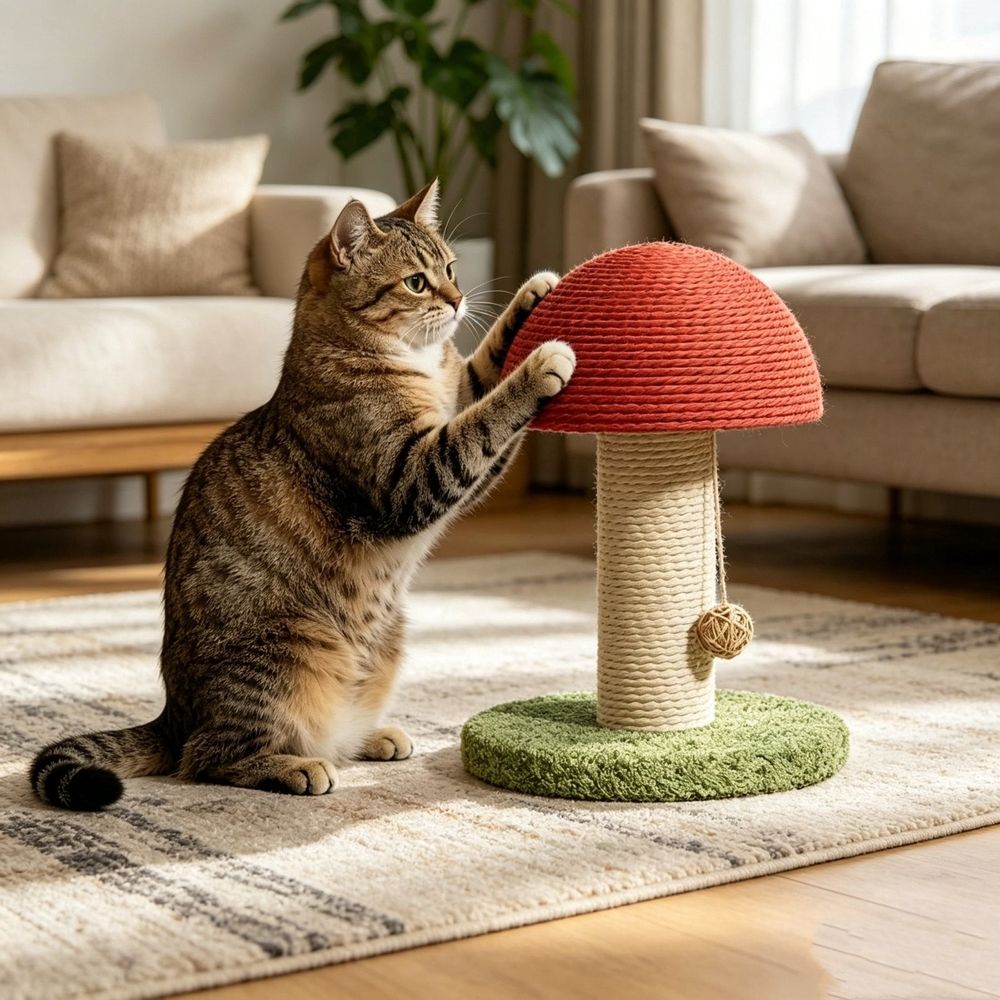 Mushroom Cat Scratch Post image 2