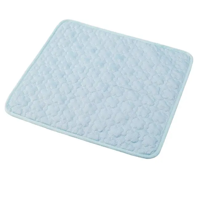 Cooling Pet Mat for Dogs and Cats, Light Blue, L