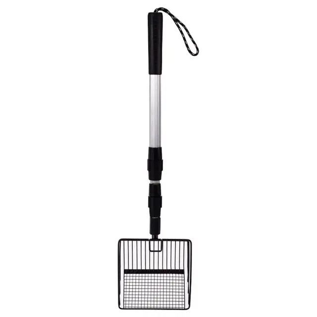 42" Metal Cat Litter Scoop with Deep Shovel&Long Handle