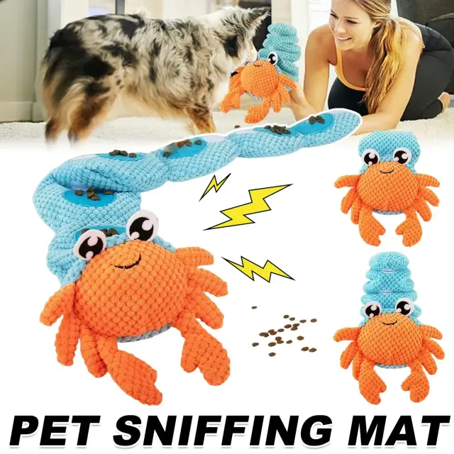 Foldable Pet Sniffing Mat Non Slip Fabric Anti Tear Durable for Dog Cat Training