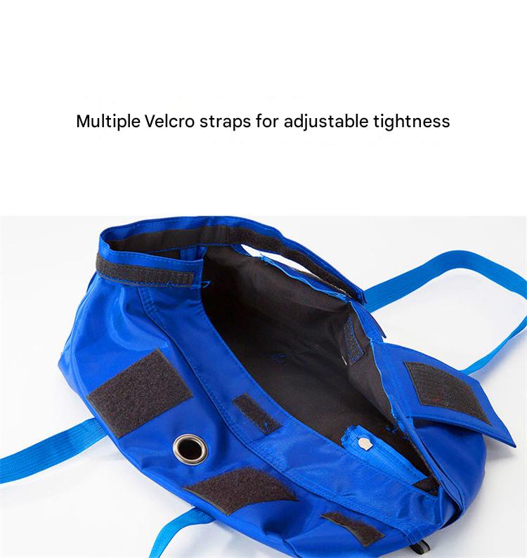 Size S Yellow Multi-Functional Cat Grooming Bag - Anti-Scratch Restraint Pouch for… image 7