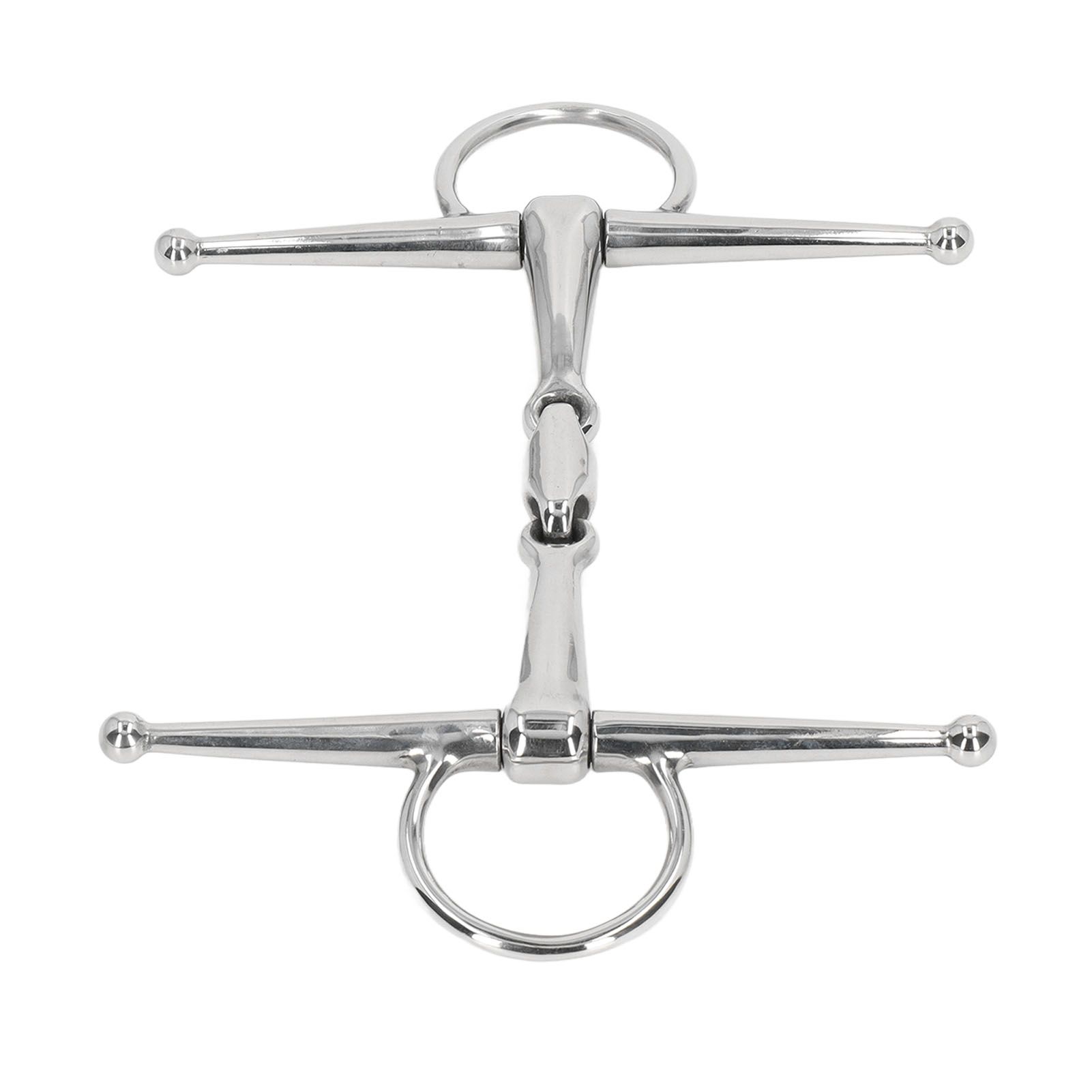 135mm Horse Mouth Bit Stainless Steel Horse Cheek Snaffle for Cultivation Outdoor Gift image 2