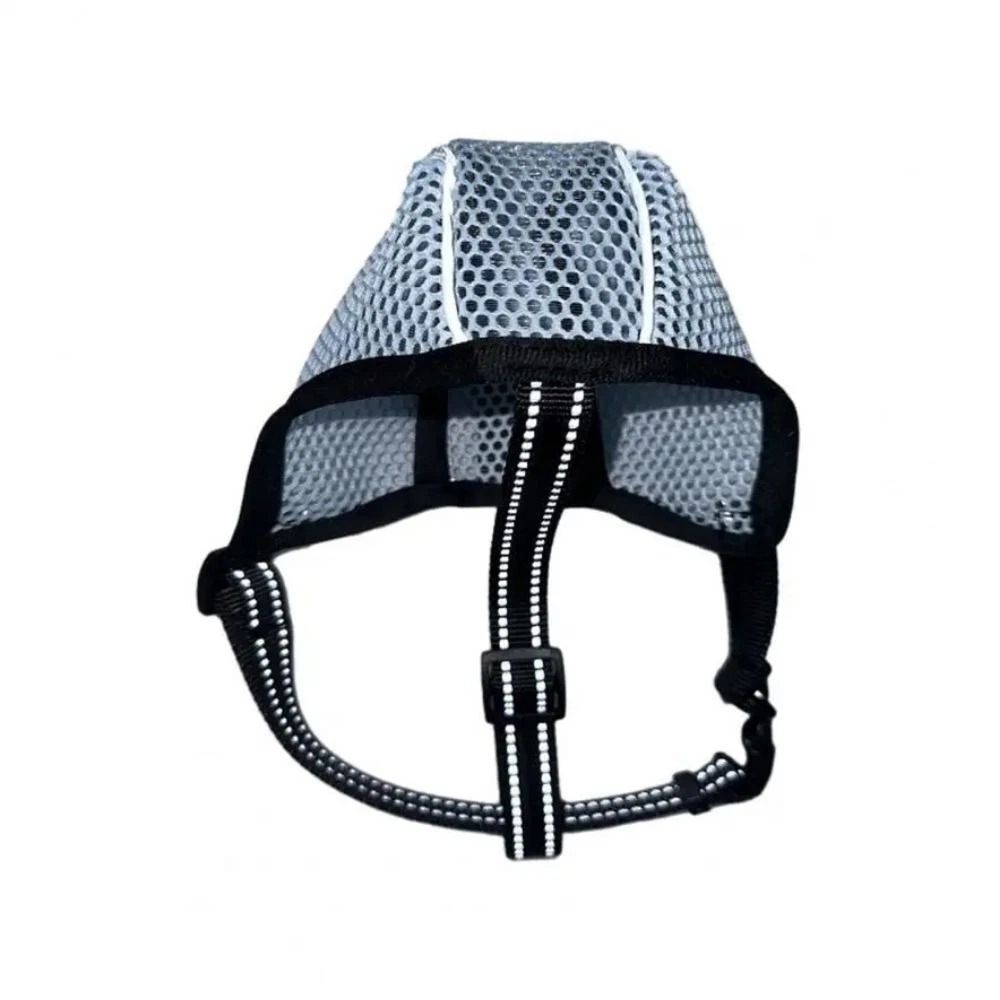 Breathable Mesh Dog Muzzle for Long-Snout Breeds with Reflective Adjustable Straps image 13