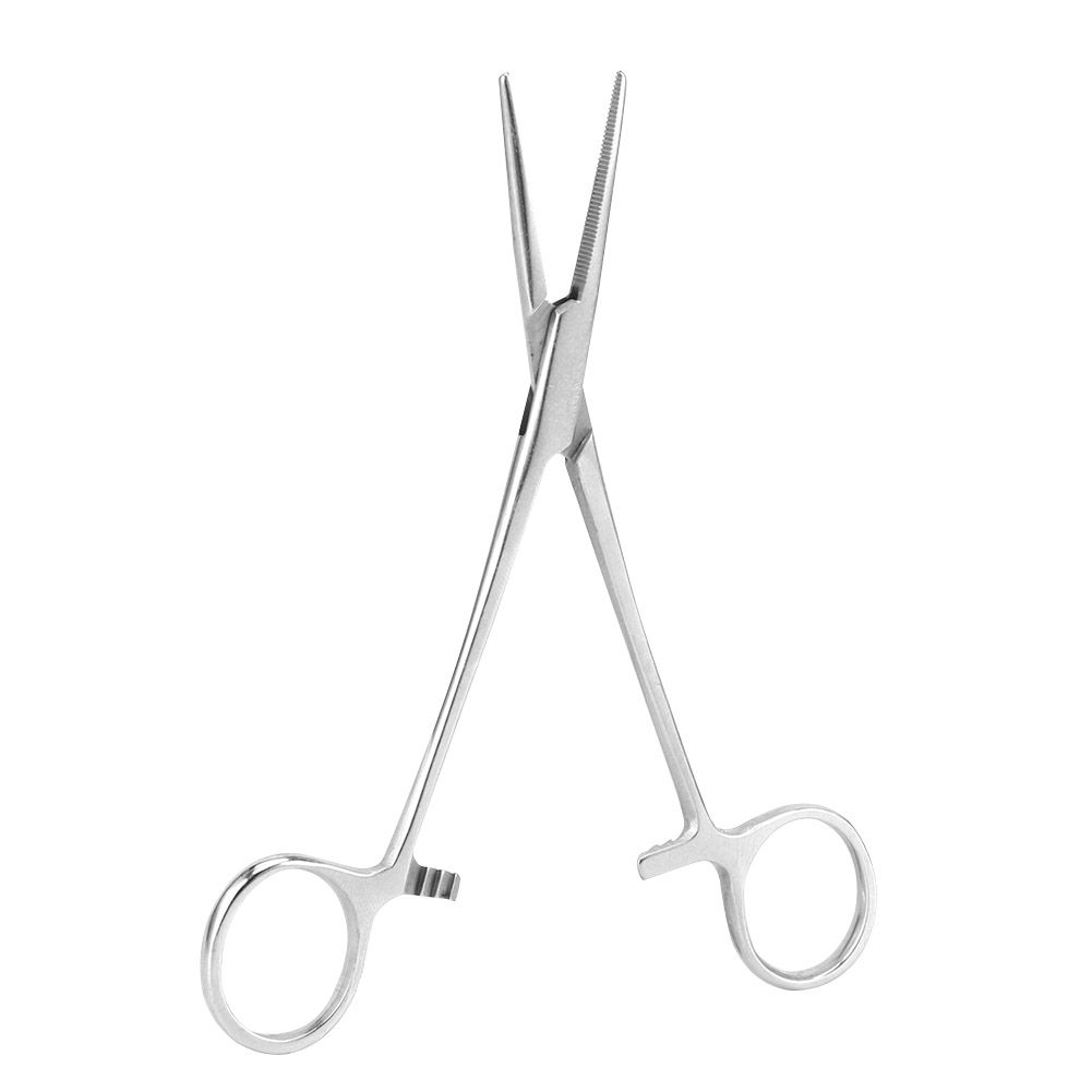 16cm Stainless Steel Surgical Straight Hemostatic Forceps Pet Hair Clamp Pliers Pets…