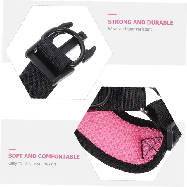 Pet Dog Traction Puppy Strap Pet Strap Walking Dog No-Pull Dog Vest Nylon Dog Pet…