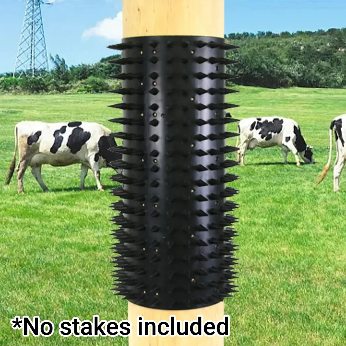 Cattle Body Brush Scratching Pad Assistant Tool for Farm Pasture Cow and Sheep image 9
