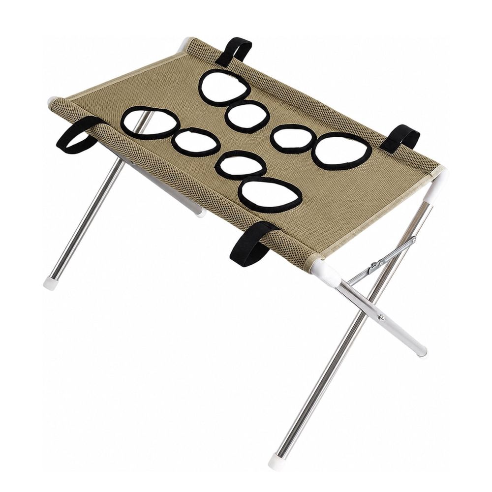 Dog Grooming Hammock Stand with Stable Stainless Steel Frame & Quick-Dry Mesh Foldable… image 3