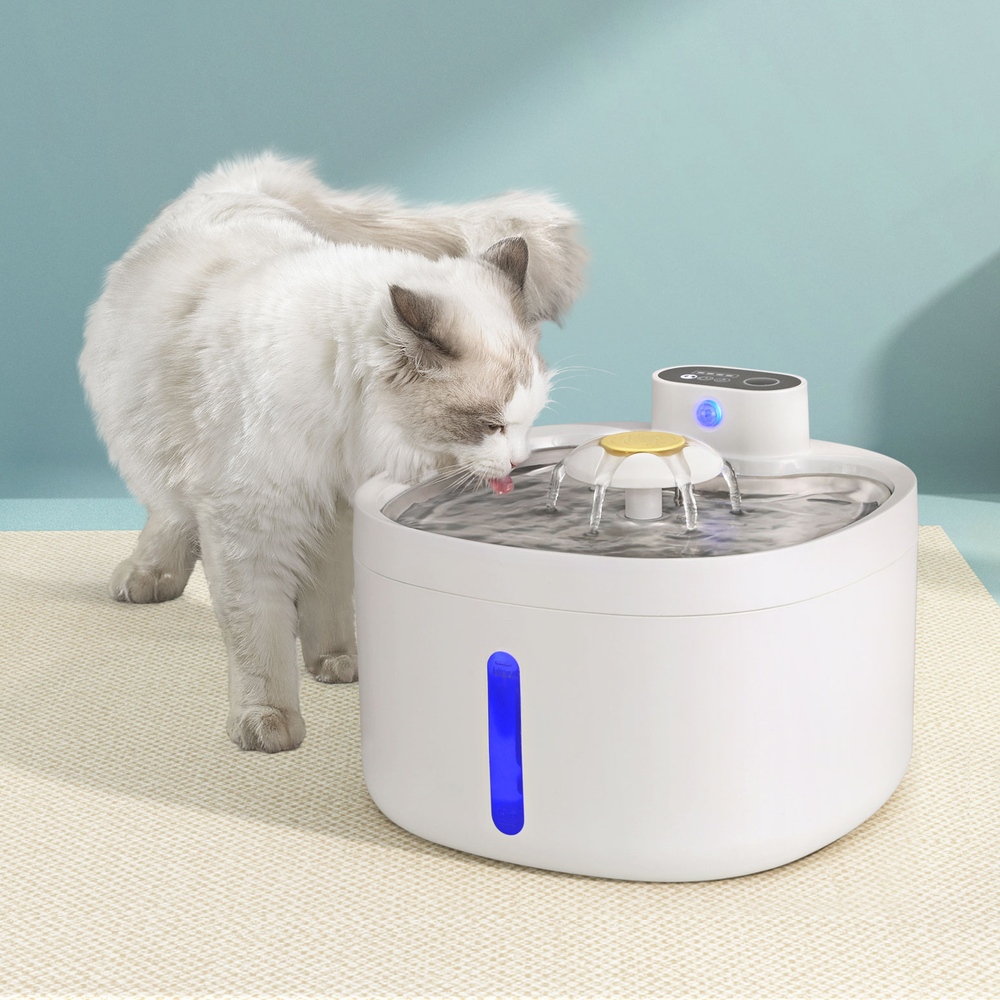 i.Pet Pet Water Fountain Feeder Dispenser Filter Dog Cat Drinking Automatic 2.6L image 7