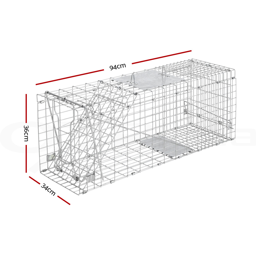 Gardeon Animal Trap Cage Possum 94x34cm image 2