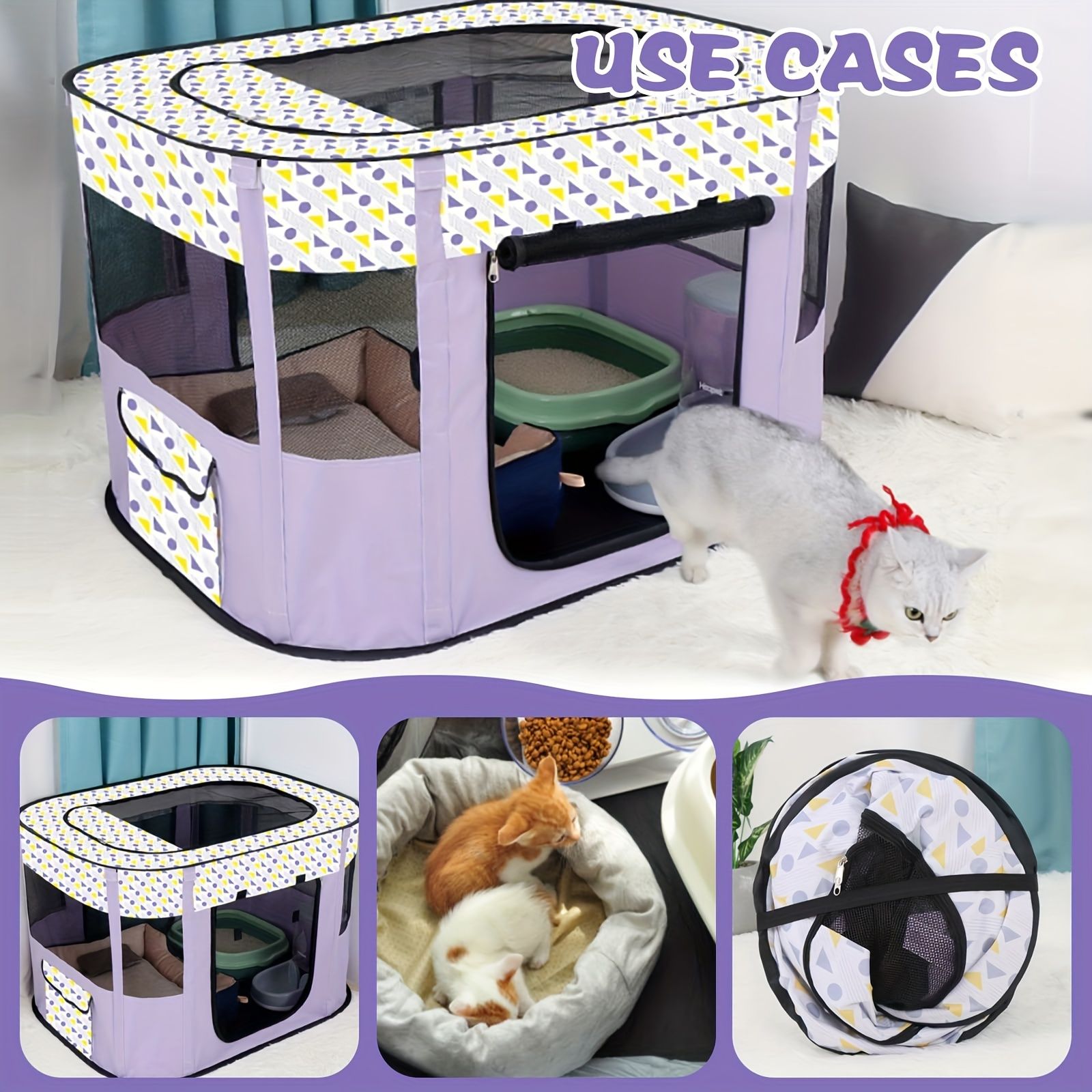 1 piece hot sale cat nursery pet nursery, Black image 5