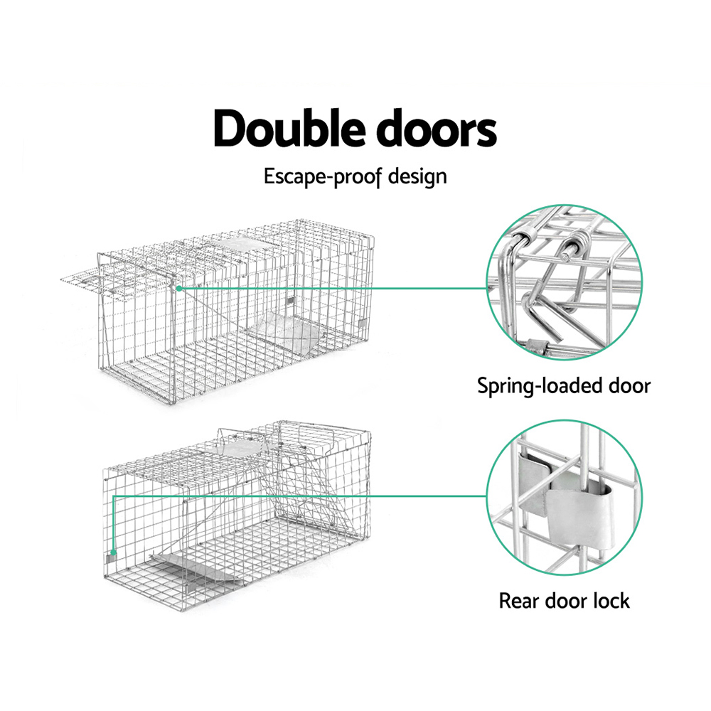 Gardeon Animal Trap Cage Possum 150x50cm image 4