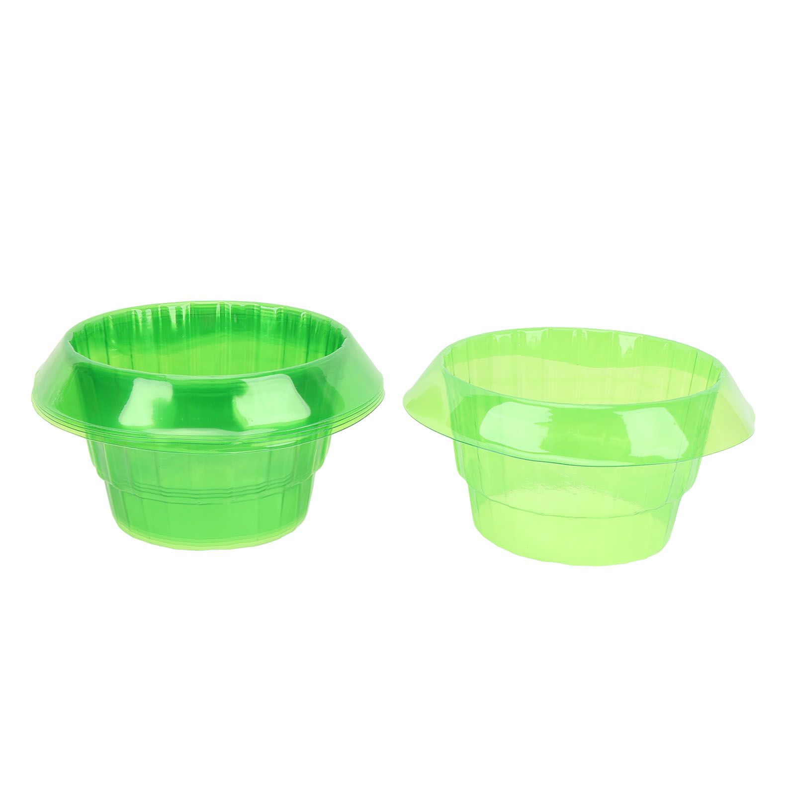 10Pcs Slug Collars PP Green Transparent Slug Snail Protective Collar Garden Cloches… image 12