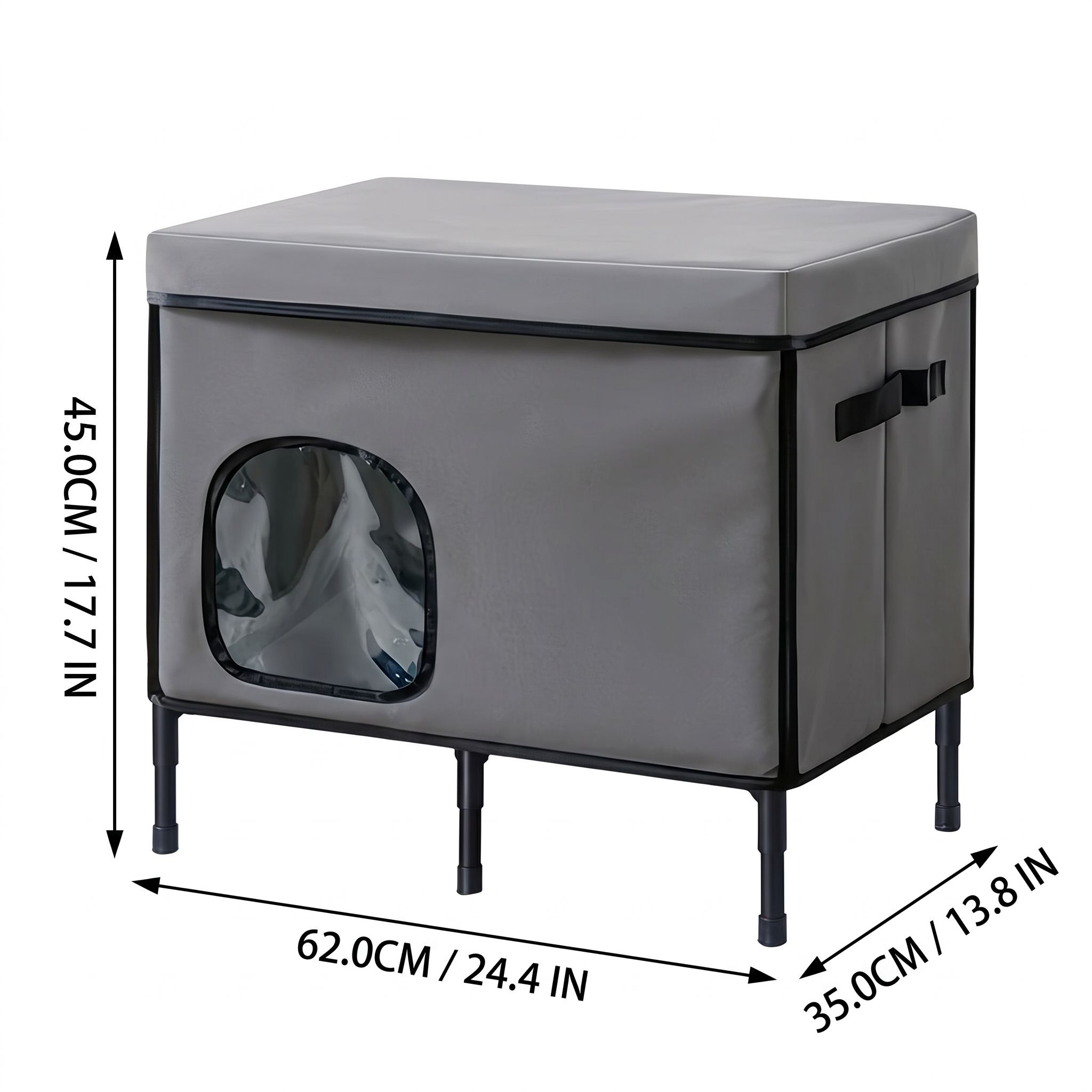 Foldable Multi-Pet Cooling House for Summer image 2
