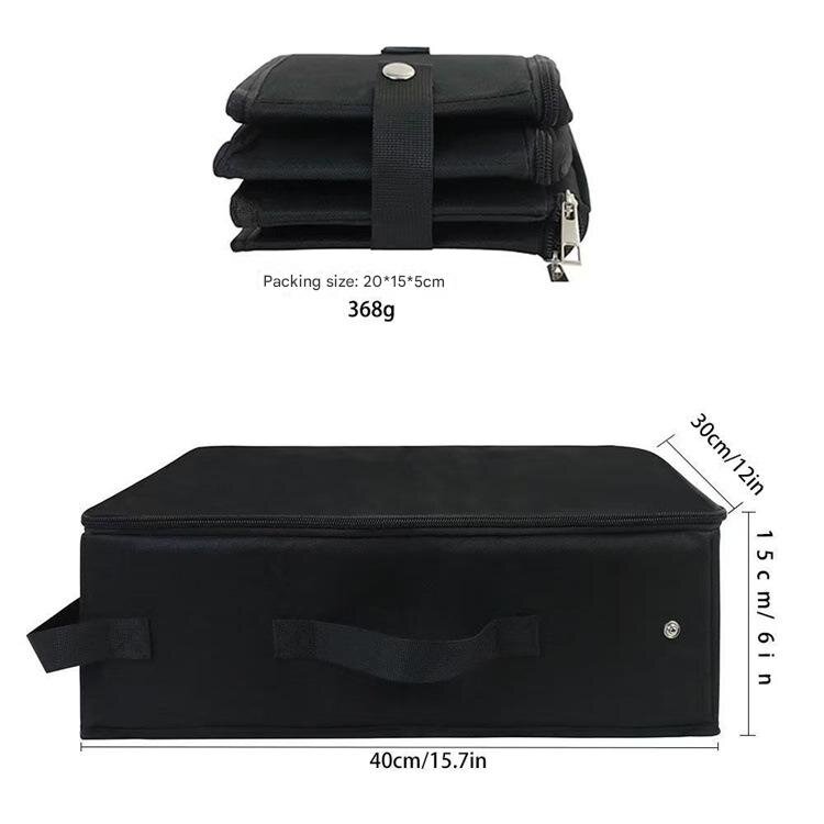 Camouflage Portable Foldable Cat Litter Box - Waterproof Travel Litter Pan for Cats image 3