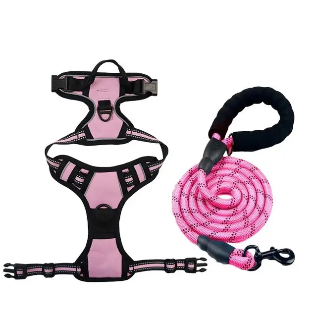 Anti-escape dog harness & leash