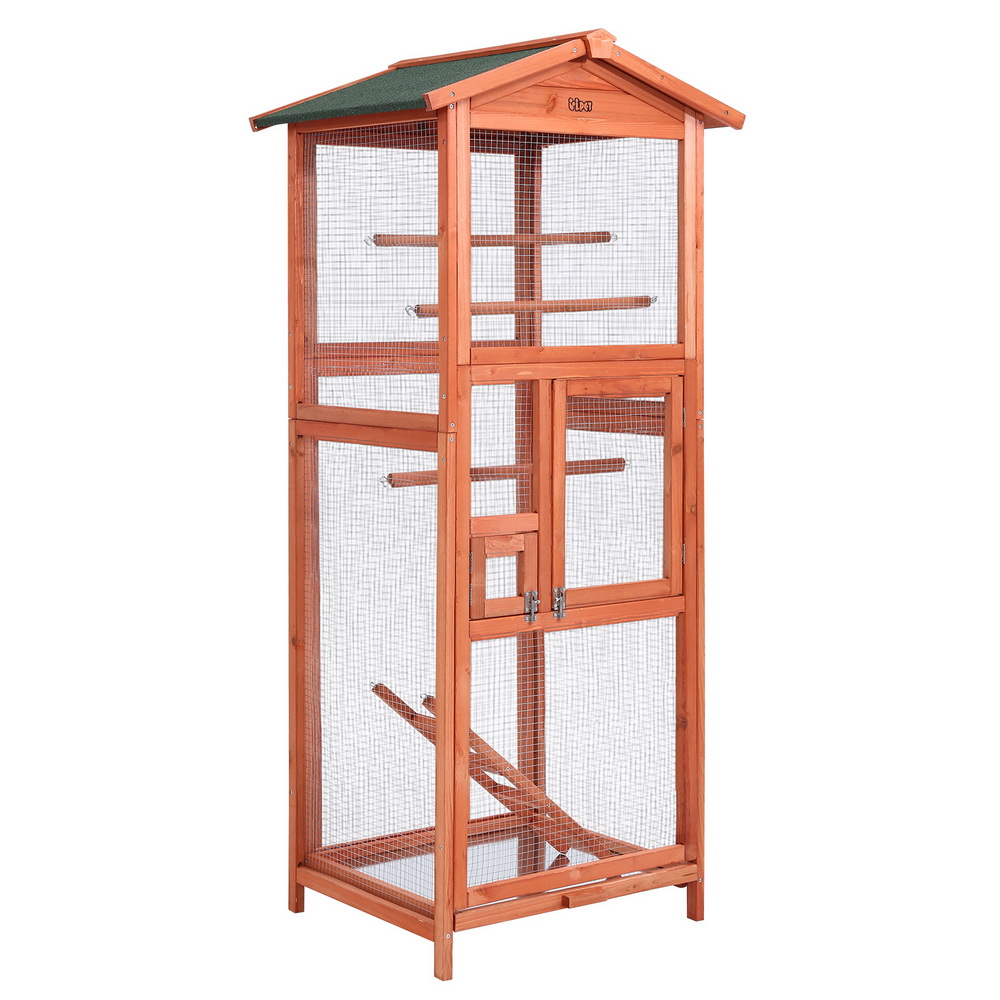 i.Pet Bird Cage 72cm x 60cm x 168cm Pet Cages Large Aviary Parrot Carrier Travel… image 8