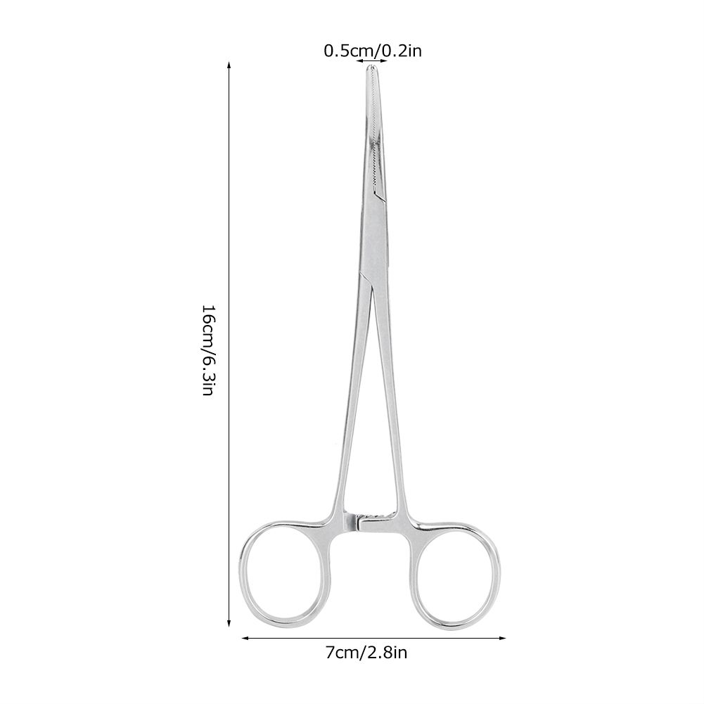 Surgical Haemostatic Hemostatic Forceps Stainless Steel Curved Tip Pliers Pet Hair… image 12