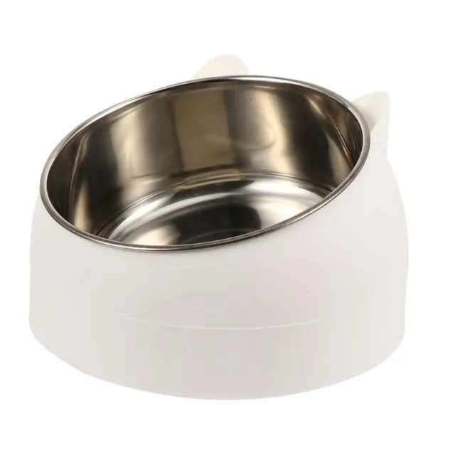 Stainless steel cat bowl – elevated pet bowl