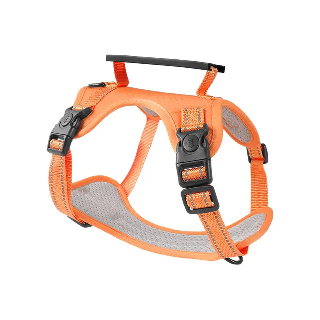Reflective Dog Harness with Leash – Adjustable Dog Vest with Handle