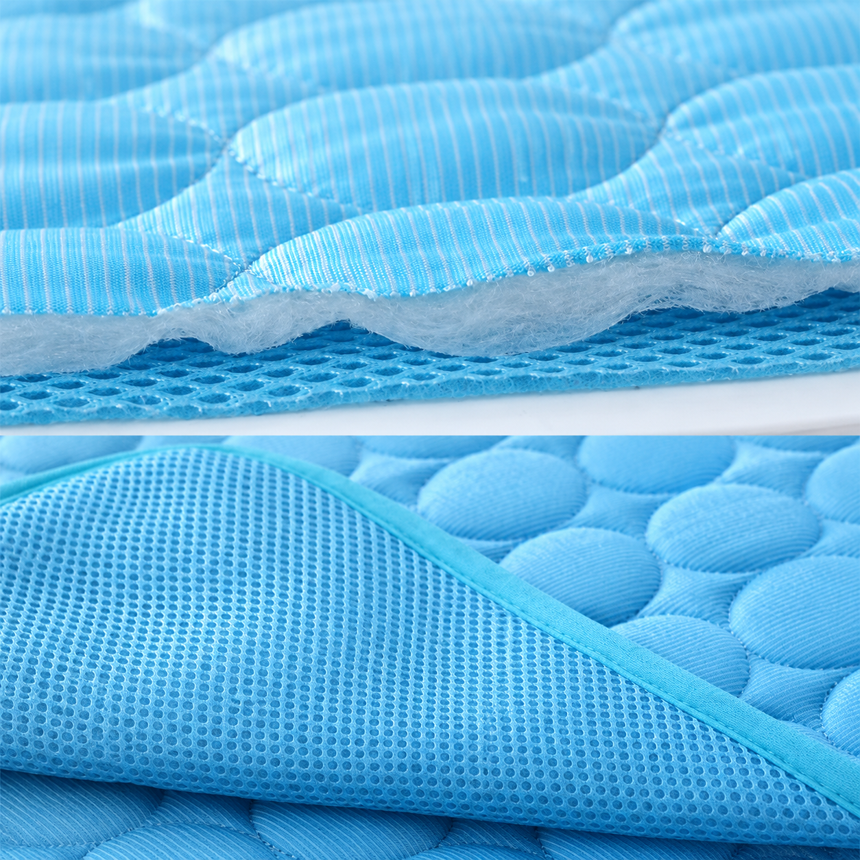 Pet Cooling Mat with Circular Quilted Pattern image 4