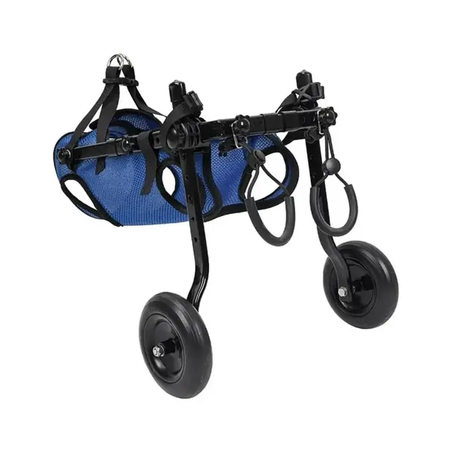 Rooster Farms Little Dog Wheelchair Medium Harness Adjustable Back Leg Aid